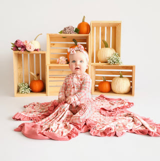 HARVEST BLOOMS DREAM RUFFLE ROMPER