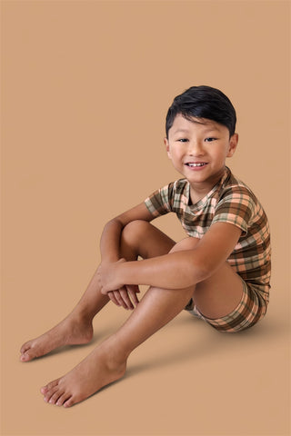 HARVEST TARTAN DREAM SHORT SET