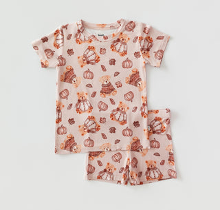 WOODLAND TEDDY DREAM SHORT SET