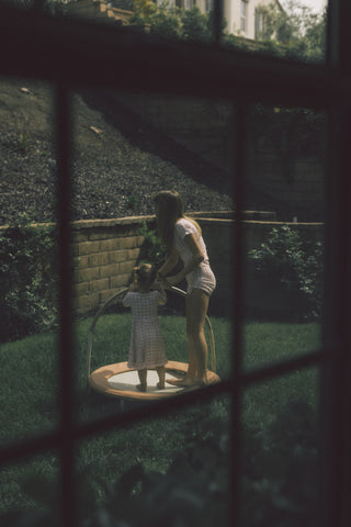 CHARLIE'S CHECKS DREAM RUFFLE DRESS