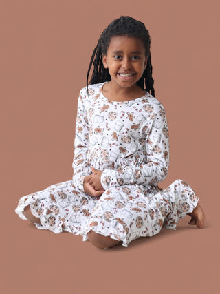 MILK & MERRY DREAM RUFFLE DRESS