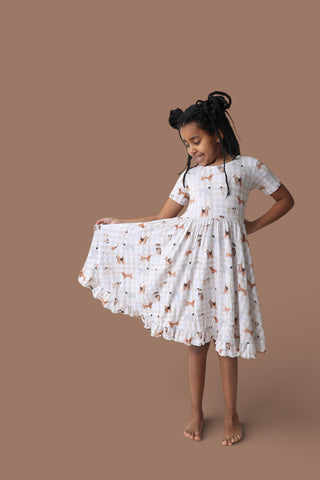 PAWFECT PALS DREAM RUFFLE DRESS
