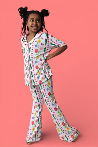 LOVEBUG BLOOMS DREAM GIRL'S FLARE SET