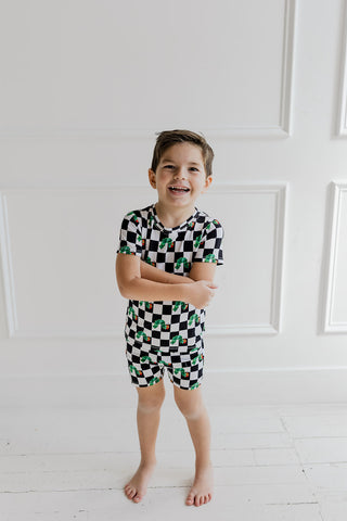 CATERPILLAR CHECK DREAM SHORT SET