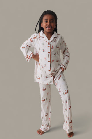 COZY CHALET DREAM GIRL'S FLARE SET