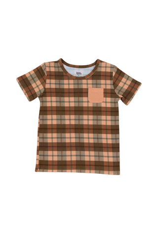 HARVEST TARTAN DREAM POCKET TEE