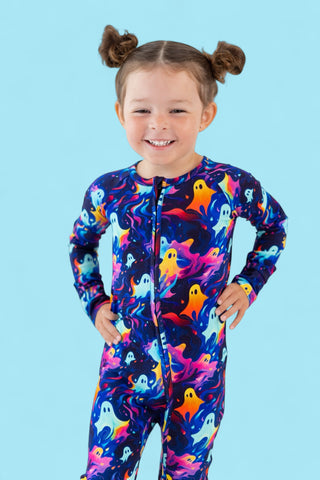 GLOWIN' GHOSTIES DREAM ROMPER
