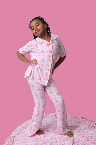 BALLET BOW BLISS DREAM GIRL'S FLARE SET