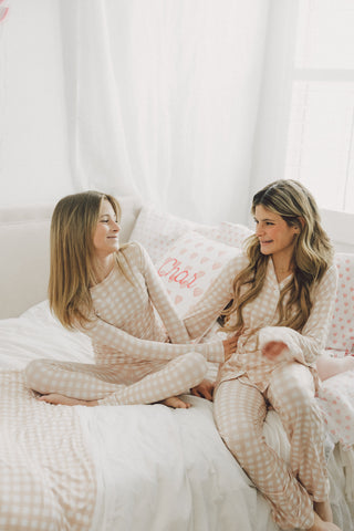 CHARLIE'S CHECKS DREAM GIRL'S FLARE SET