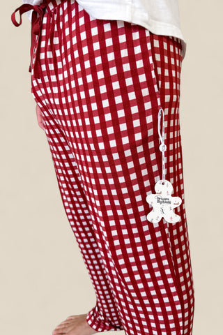 PEPPERMINT PLAID DREAM MEN'S PANTS