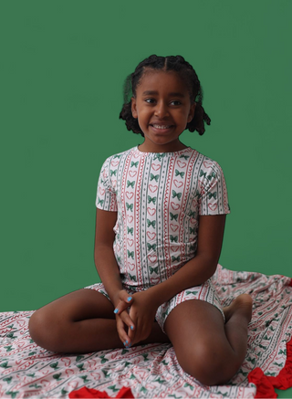 WRAPPED IN JOY DREAM SHORT SET