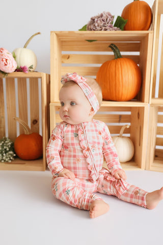 HARVEST BLOOMS DREAM RUFFLE ROMPER