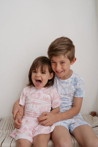 BLUEBELL EASTER TOILE DREAM SHORT SET