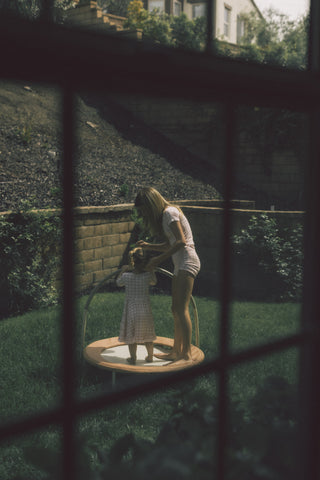 CHARLIE'S CHECKS DREAM RUFFLE DRESS