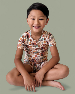 HAYRIDE AND HARVEST DREAM SHORT SET