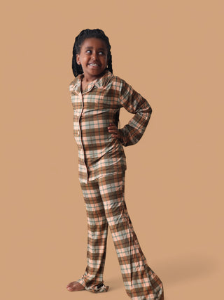 HARVEST TARTAN DREAM GIRL'S FLARE SET