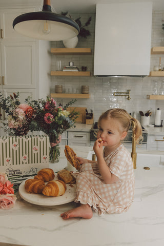 CHARLIE'S CHECKS DREAM RUFFLE DRESS