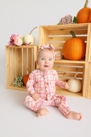 HARVEST BLOOMS DREAM RUFFLE ROMPER