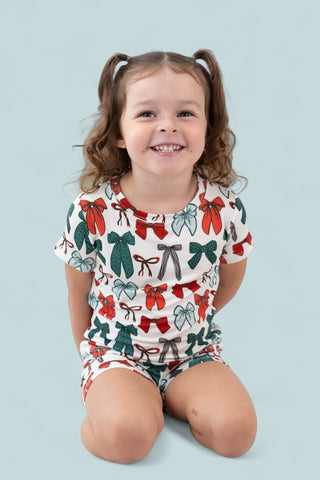 BE MERRY BOWS DREAM SHORT SET