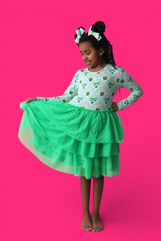 CLOVER & COINS DREAM TUTU DRESS