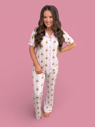 BEAR-Y BLOSSOMS WOMEN'S DREAM FLARE SET
