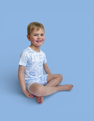 BLUEBELL EASTER TOILE DREAM SHORT SET