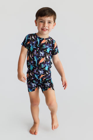 MIDNIGHT REEF DREAM SHORT SET