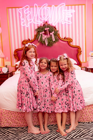 ELOISE HOLIDAY BALLET DREAM BOW HAIR CLIPS