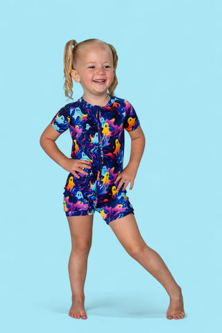 GLOWIN' GHOSTIES DREAM SHORTIE