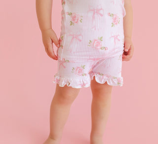 BLOOM & BOW DREAM RUFFLE SHORT SET