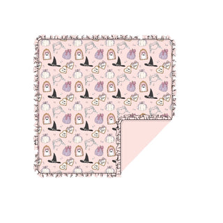 PRE-ORDER PRETTY LITTLE HAUNTS DREAM RUFFLE BLANKET 8/7-8/15 (SHIPS END OF AUGUST)