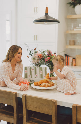 CHARLIE'S CHECKS DREAM RUFFLE DRESS