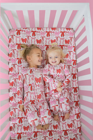 PRE-ORDER BE MINE BOWS DREAM CRIB SHEET