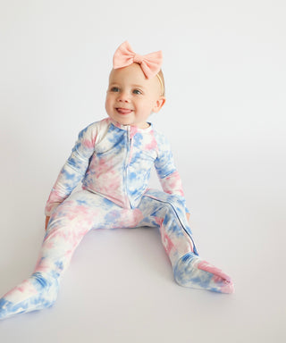COTTON CANDY TIE DYE DREAM ROMPER