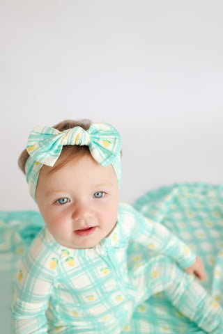 CITRUS GINGHAM DREAM ROMPER