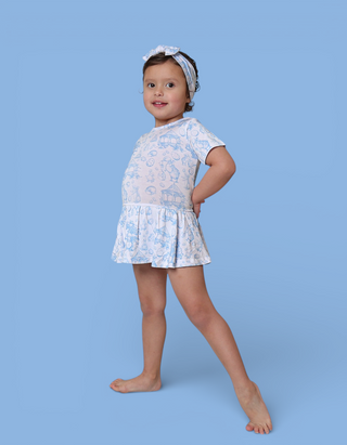 BLUEBELL EASTER TOILE DREAM BODYSUIT DRESS