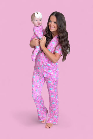 GLAMOUR MAGIC DREAM RUFFLE ROMPER