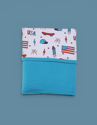 STAR-SPANGLED SKATE DREAM BLANKET