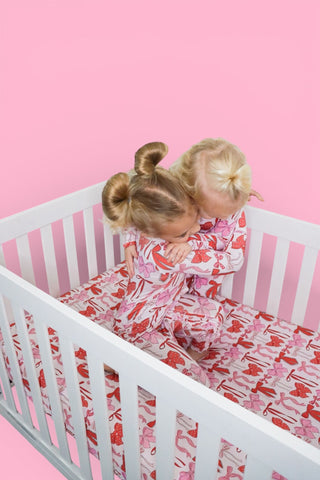 PRE-ORDER BE MINE BOWS DREAM CRIB SHEET