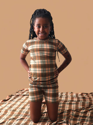 HARVEST TARTAN DREAM SHORT SET
