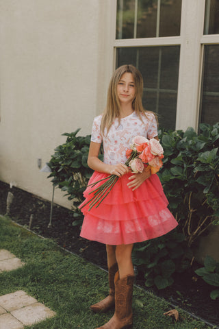 KINSLEY'S BLOOM & BOOTS DREAM TUTU DRESS