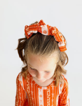 PUMPKIN PATCH BOWS DREAM BOW HAIR CLIPS