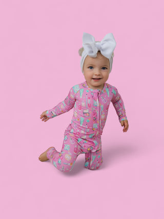 GLAMOUR MAGIC DREAM RUFFLE ROMPER