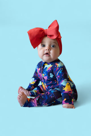GLOWIN' GHOSTIES DREAM ROMPER