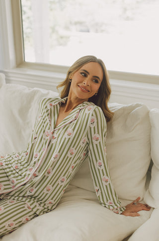 ROSIE'S MEADOW STRIPES WOMEN'S DREAM FLARE SET