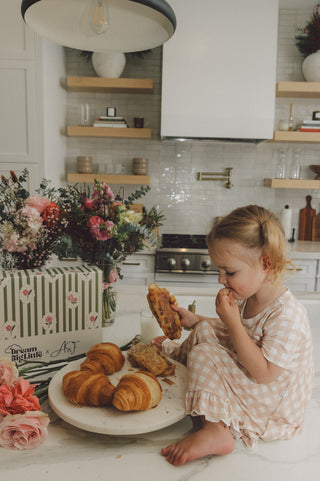 CHARLIE'S CHECKS DREAM RUFFLE DRESS