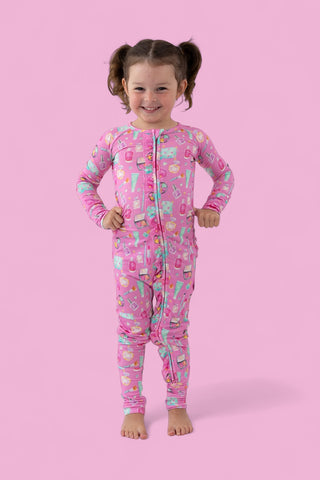 GLAMOUR MAGIC DREAM RUFFLE ROMPER