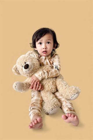 TEDDY CHECK DREAM ROMPER