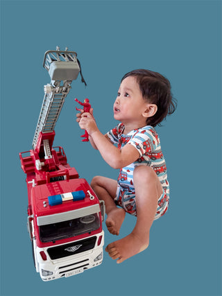 FIRETRUCK FRENZY DREAM SHORTIE