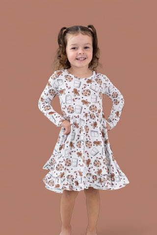 MILK & MERRY DREAM RUFFLE DRESS